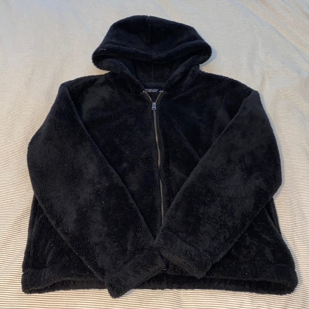 Black Abercrombie & Finch Sherpa